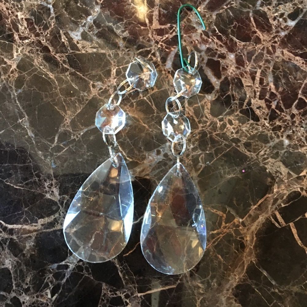 TWO CRYSTAL Drop Ornaments! - Picture 5 of 5